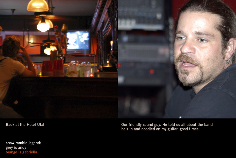 sinombre : 2004 08 03 : the hotel utah : sf ca : 01