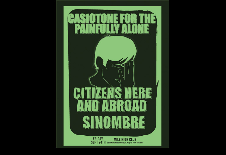 sinombre : 2004 09 24 : the mile high club : sf ca : poster